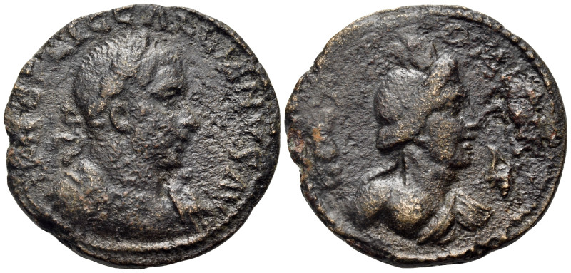 PHOENICIA. Tyre. Gallienus, 253-268. (Bronze, 27 mm, 15.73 g, 6 h). IMP C P LIC ...