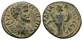Phrygia, Hadrianopolis-Sebaste. Septimius Severus, AD 193-211. AE. 4.46 g. 22.62 mm.
