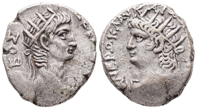 Egypt, Alexandria. Nero, LΙΓ = year 13 (AD 66/67) BL, Tetradrachm. 12.44 g. 24.8...