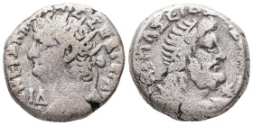 Egypt, Alexandria. Nero, AD 67/68. BL, Tetradrachm. 12.45 g. 22.59 mm.
Obv: ΝΕΡΩ ΚΛΑΥ ΚΑΙΣ ΣΕΒ ΓΕΡ ΑΥ, LΙΔ. Radiate bust of Nero with aegis, left.
Rev...