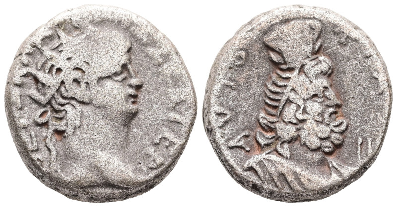 Egypt, Alexandria. Nero, AD 63/4. BL, Tetradrachm. 14.72 g. 23.11 mm.
Obv: ΝΕΡΩ ...