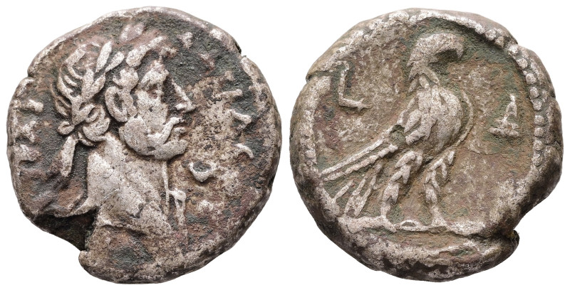 Egypt, Alexandria. Hadrian, AD 121/122. BL, Tetradrachm. 13.88 g. 23.78
Obv: ΑΥΤ...