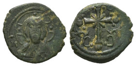 Anonymous Follis, Class I. Nicephorus III Botaniates, AD 1078-1081. AE, Follis. 4.97 g. 22.82 mm. Constantinople.