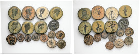 Lot of 17 unclassified See picture. LOT SOLD AS IS, NO RETURNS. ("Partially repatinated")
