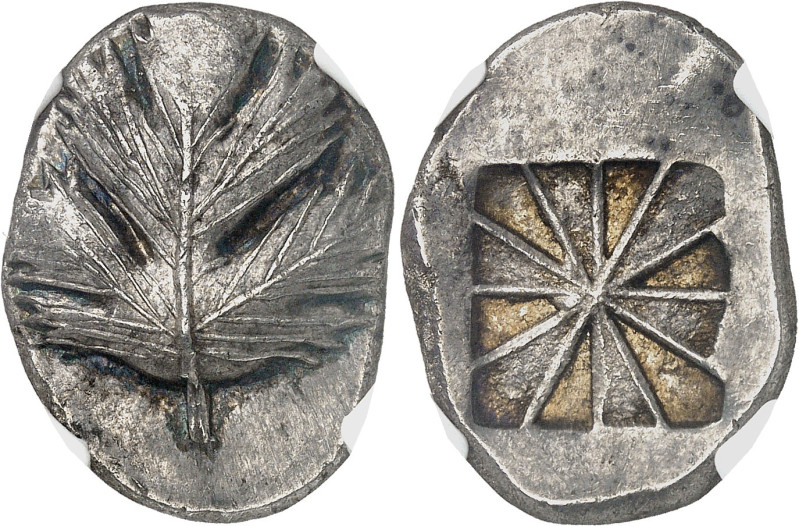 GRÈCE ANTIQUE - GREEK
Sicile, Sélinonte. Statère ou didrachme ND (520-515 av. J....