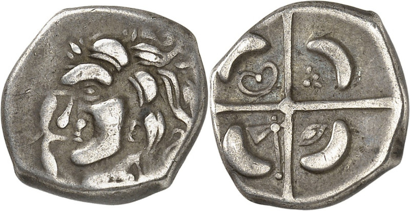 GAULE - CELTIC
Tolosates. Drachme, série précoce aux dauphins ND (IIe - Ier sièc...