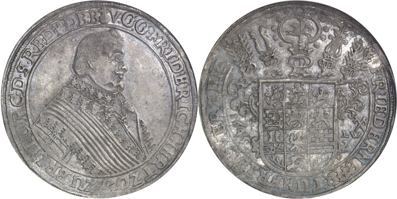 ALLEMAGNE - GERMANY
Brunswick-Lünebourg-Celle, Frédéric (1636-1648). Thaler 1645...