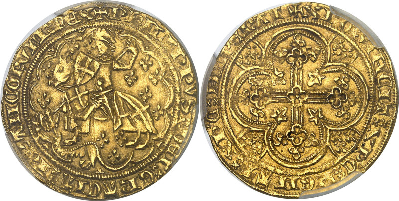 FRANCE / CAPÉTIENS - FRANCE / ROYAL
Philippe VI (1328-1350). Florin Georges, 2e ...