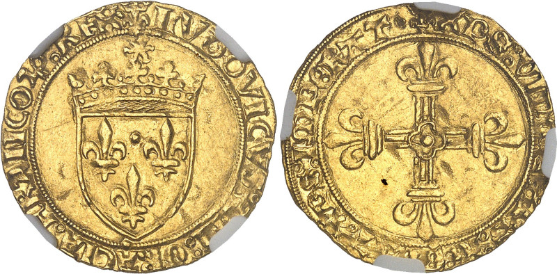 FRANCE / CAPÉTIENS - FRANCE / ROYAL
Louis XII (1498-1514). Écu d’or au soleil ND...