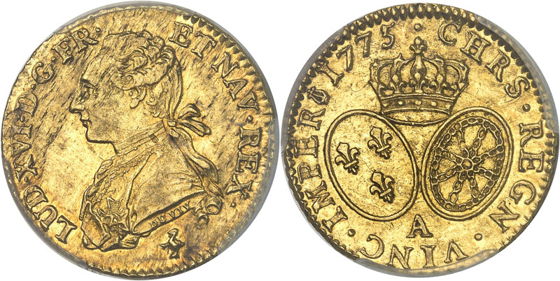 FRANCE / CAPÉTIENS - FRANCE / ROYAL
Louis XVI (1774-1792). Louis d’or aux lunett...