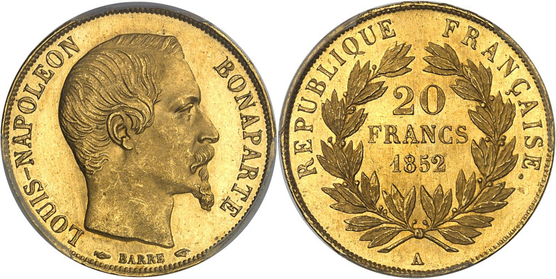 FRANCE - FRANCE
IIe République (1848-1852). 20 francs Louis-Napoléon Bonaparte 1...