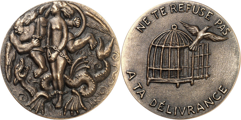 FRANCE - FRANCE
IIIe République (1870-1940). Fonte, Andromède par R. Joly, SFAM ...