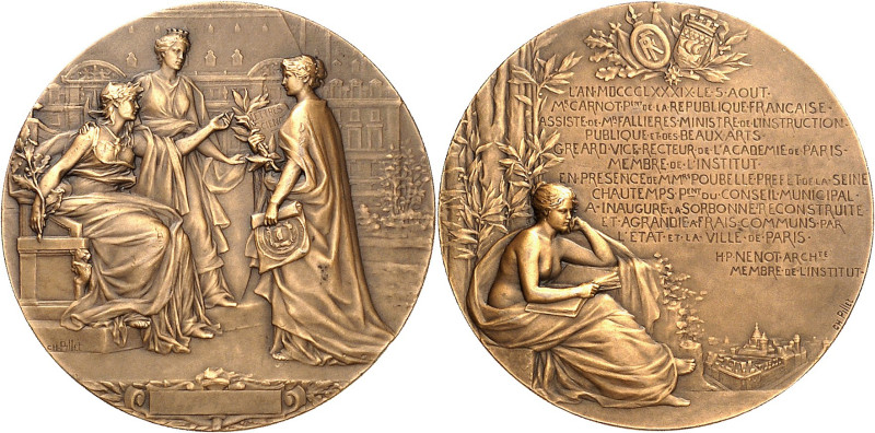 FRANCE - FRANCE
IIIe République (1870-1940). Médaille, reconstruction et agrandi...