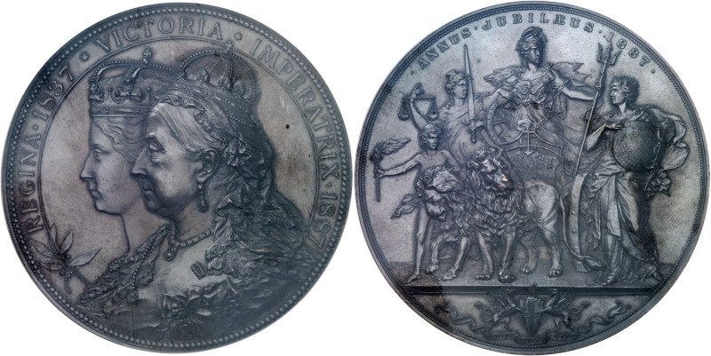 GRANDE-BRETAGNE - UNITED KINGDOM
Victoria (1837-1901). Médaille, Jubilé de la Re...