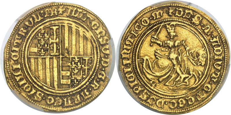 ITALIE - ITALY
Naples (royaume de), Alphonse V d’Aragon (1442-1458). Alfonsin d’...