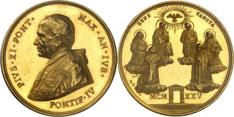 ITALIE - ITALY
Vatican, Pie XI (1922-1939). Médaille d’Or, canonisation de 1925,...