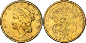 USA - UNITED STATES OF AMERICA
République fédérale des États-Unis d’Amérique (1776-à nos jours). 20 dollars Liberty, avec devise 1874, CC, Carson City...