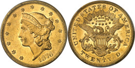 USA - UNITED STATES OF AMERICA
République fédérale des États-Unis d’Amérique (1776-à nos jours). 20 dollars Liberty, avec devise 1876, S, San Francisc...