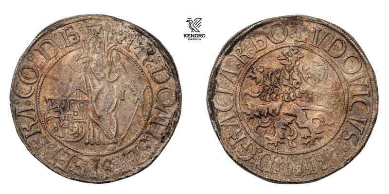 Schlick. Stefan and brothers. Thaler (around 1520 - 1523). Joachimsthal.

Nice...