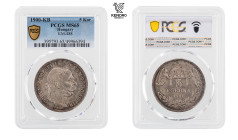 Francis Joseph I. 5 Corona 1900. Kremnitz. Rare in this condition!

Highly collectible piece with mint lustre in the fields! TOP POP. PCGS MS 65.
...