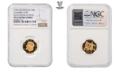 Czechoslovakia. Ducat medal 1970. V. I. Lenin. 100th birth anniversary. Rare!

Mirror-like lustre in the fields! NGC PF 67 Ultra Cameo.

Českoslov...