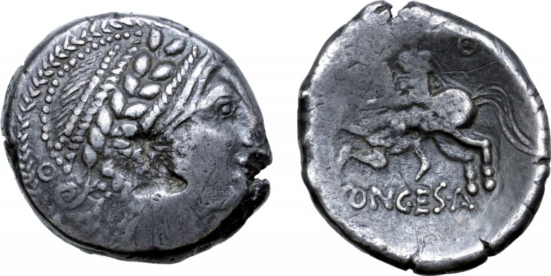 Central Europe, West Noricum AR Tetradrachm. Congesa Type. Circa 2nd - 1st centu...