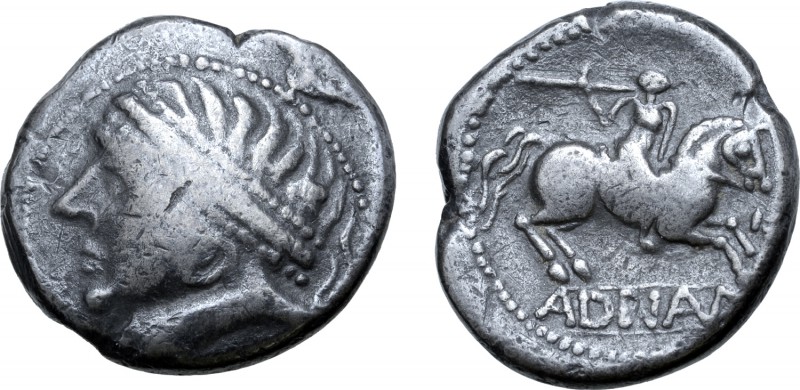 Central Europe, West Noricum AR Tetradrachm. Adnamati Type. Circa 2nd - 1st cent...