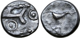 Celts in Eastern Europe AR Drachm. Simmering and Réte Type.