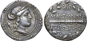 Macedon under Roman Rule, First Meris AR Tetradrachm.