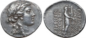 Seleukid Empire, Antiochos IV Epiphanes AR Tetradrachm.