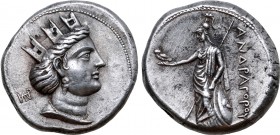 Parthia, Andragoras AR Tetradrachm.