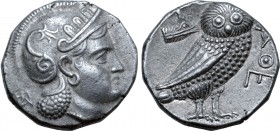 Parthia(?), 'Athenian Series' AR Tetradrachm.