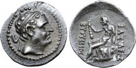 Greco-Baktrian Kingdom, Euthydemos I Theos Megas AR Obol.