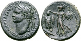 Domitian Æ23 of Caesarea Maritima, Judaea.