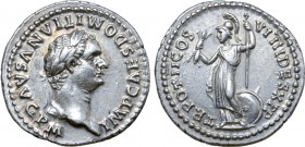 Domitian AR Denarius.