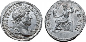 Hadrian AR Denarius.