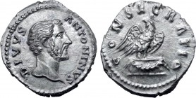 Divus Antoninus Pius AR Denarius.