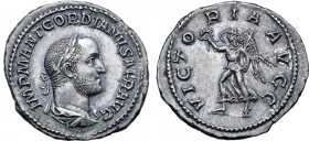 Gordian II AR Denarius.
