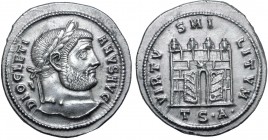 Diocletian AR Argenteus.