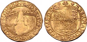 Italy. Naples, Ferdinando of Aragon and Isabela of Castile (1503-1504) AV Ducato.