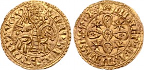 Portugal. Sancho I (1185-1211) AV Morabitino (180 Dinheiros).