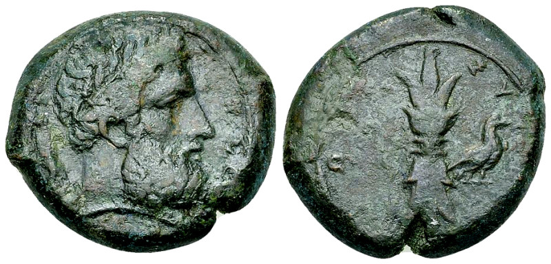 Syracuse AE Hemidrachm, c. 344-317 BC 

Sicily, Syracuse. Time of Timoleon and...