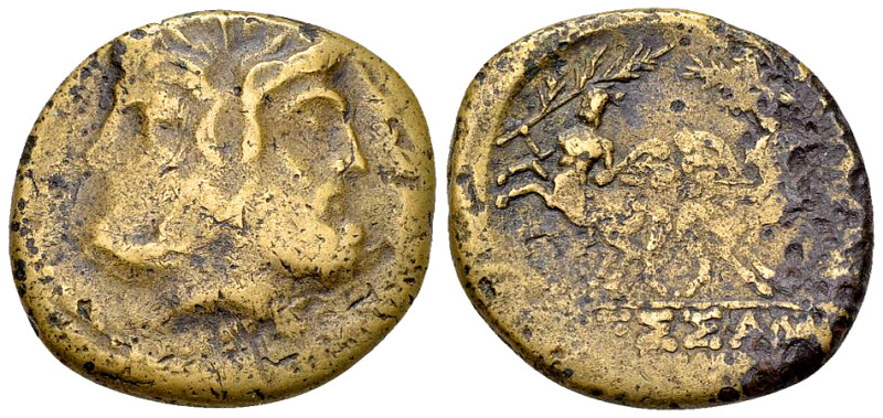 Thessalonica AE 26, c. 187-168/7 BC 

Macedon, Thessalonica. AE 26 (8.03 g), c...