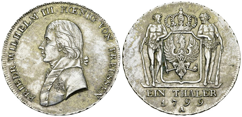 Preussen, AR Taler 1799 A 

Deutschland. Preussen. Friedrich Wilhelm III (1797...