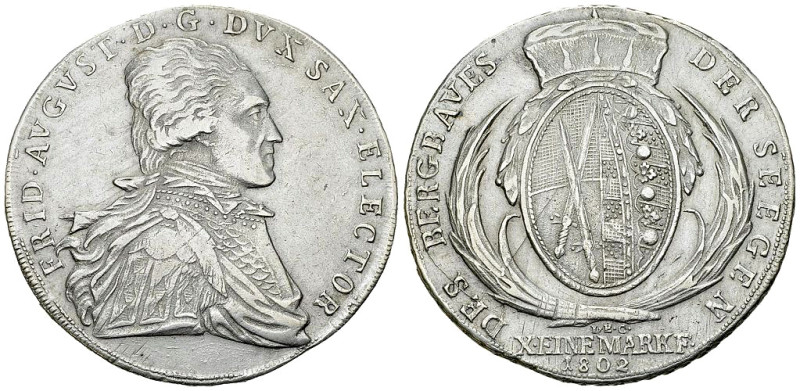 Sachsen, AR Taler 1802, Ausbeute 

Deutschland. Sachsen. Friedrich August III ...