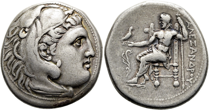 MAKEDONISCHE KÖNIGE. Alexander III. der Große, 336 - 323 v. Chr. Tetradrachme ø ...