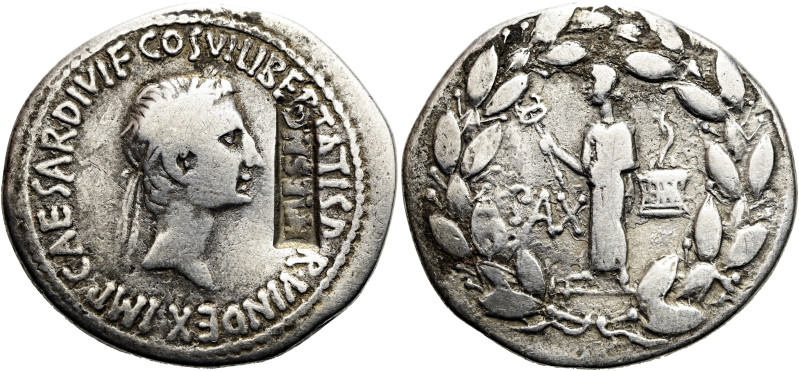 PROVINZ ASIA. Augustus, 27 v. Chr. - 14 n. Chr. Cistophor ø 28mm (10.87g). ca. 2...