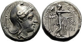 ANONYME PRÄGUNGEN, 280 - 211 V. CHR. Anonym, 265 - 242 v. Chr. Didrachme ø 18mm (6.50g). Vs.: Kopf der Roma mit phrygischem Helm n. r., dahinter Kontr...