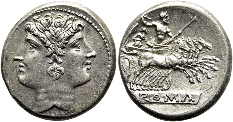 ANONYME PRÄGUNGEN, 280 - 211 V. CHR. Anonym, 225 - 212 v. Chr. Didrachme ø 21mm ...