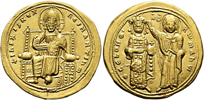 Romanos III. Argyros, 1028 - 1034 n. Chr. Histamenon ø 24mm (4.42g). Mzst.Konsta...